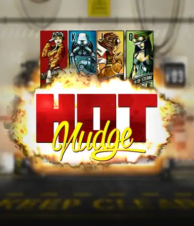 Immerse yourself in the mechanical world of Hot Nudge by Nolimit City, featuring intricate visuals of gears, levers, and steam engines. Discover the excitement of nudging reels for increased chances of winning, accompanied by dynamic characters like steam punk heroes and heroines. An engaging take on slots, perfect for fans of the fusion of old-world technology and modern slots.